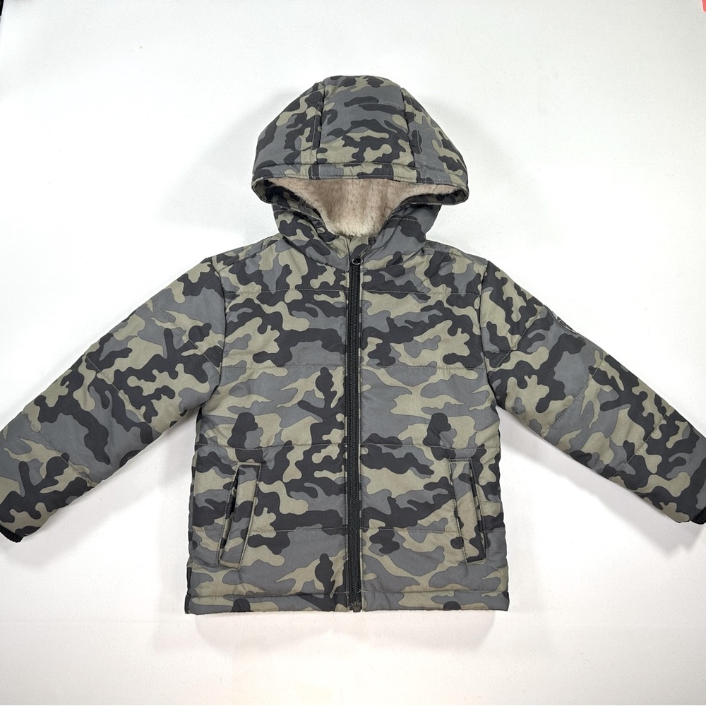 Bass Pro Shops Outdoor Kids Camo Puffer Jacket Size 3 Toddler - Picture 2 of 13